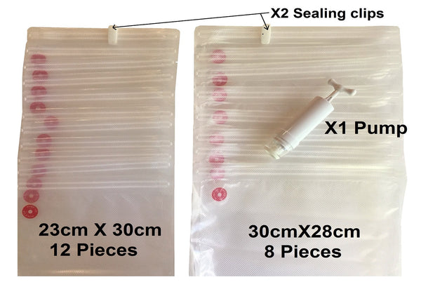 Safeseed Vacuum Storage Bag Vb100 With Hand Pump Sealer Bags For Clothes  Bedding
