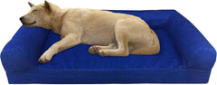 Dogbed4less Orthopedic Shredded Memory Foam Pet Pillow Sofa Lounge Bed with Waterproof Liner