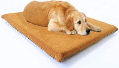 3" Memory Foam Pad Bed with 2 Layer Covers - 2 Sizes in 12 Colors