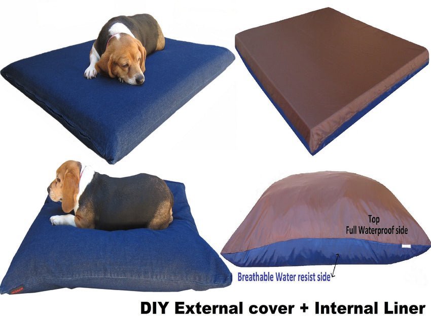 Diy memory foam outlet dog bed