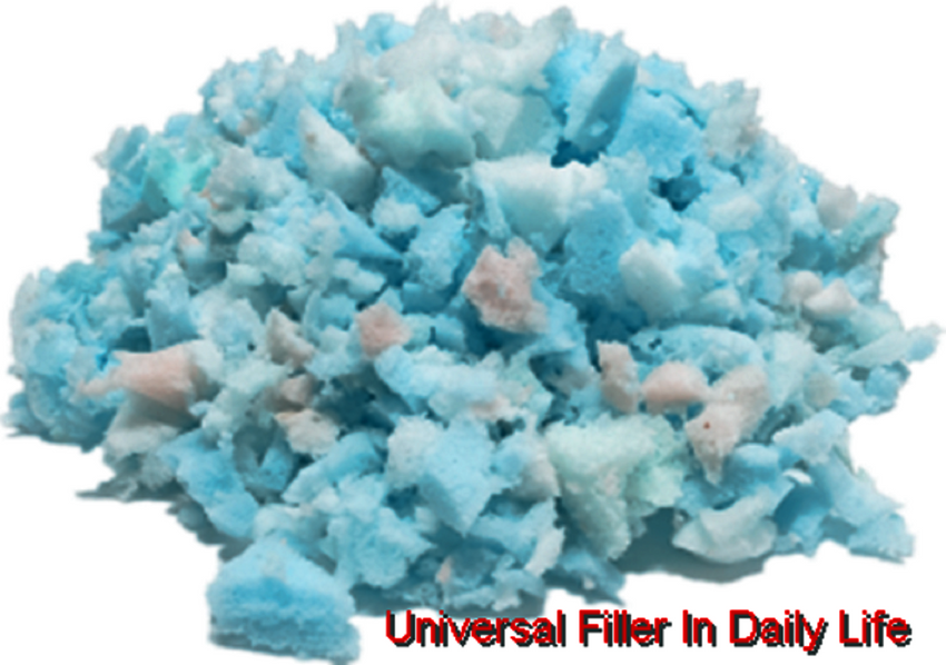 Conventional Shredded Foam Stuffing for Pillows Pet Beds - China Shredded  Memory Foam and 2.5 Lbs Shredded Foam price